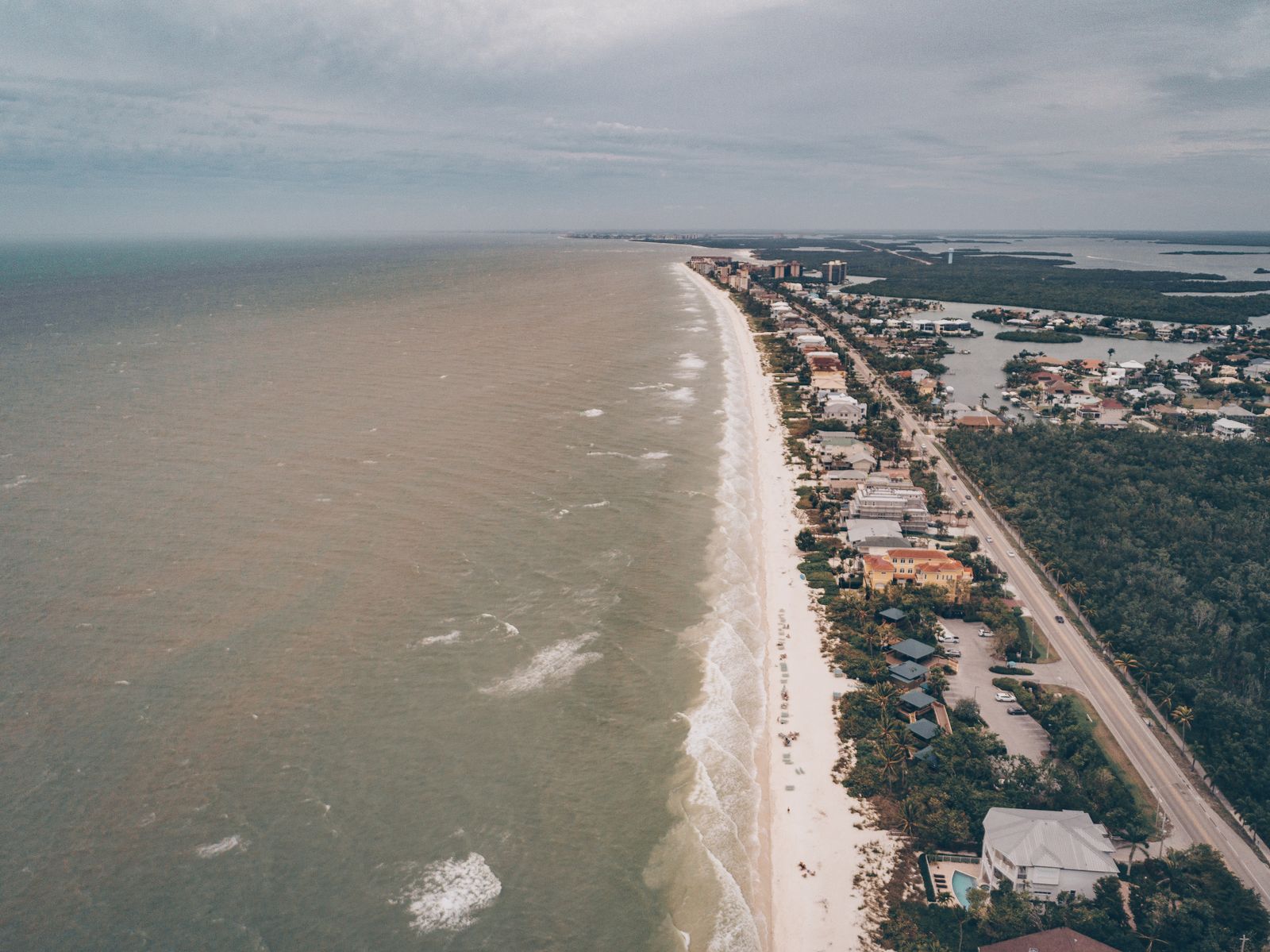 Florida coastline landscape in Volusia County